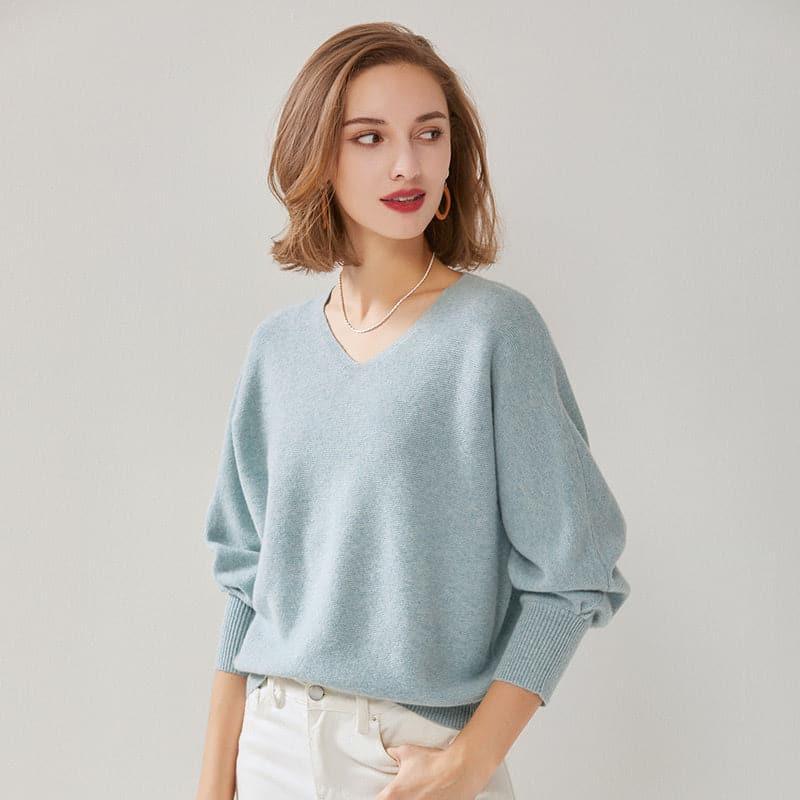 Loft V-Neck Cashmere Sweater
