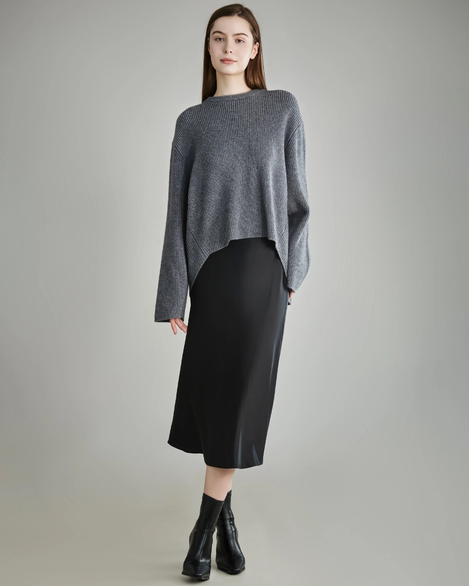 Women's Loft Crew Neck Cashmere Sweater